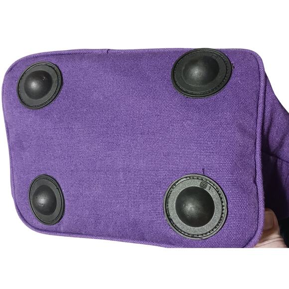 Get Lucky Purple Red Hat Lady 13x12×6 Messenger Shoulder Bag Purse with 2 Straps - Picture 5 of 10